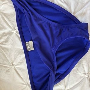 Royal blue swim bottoms by converse